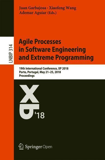 Cover: 9783319916019 | Agile Processes in Software Engineering and Extreme Programming | Buch