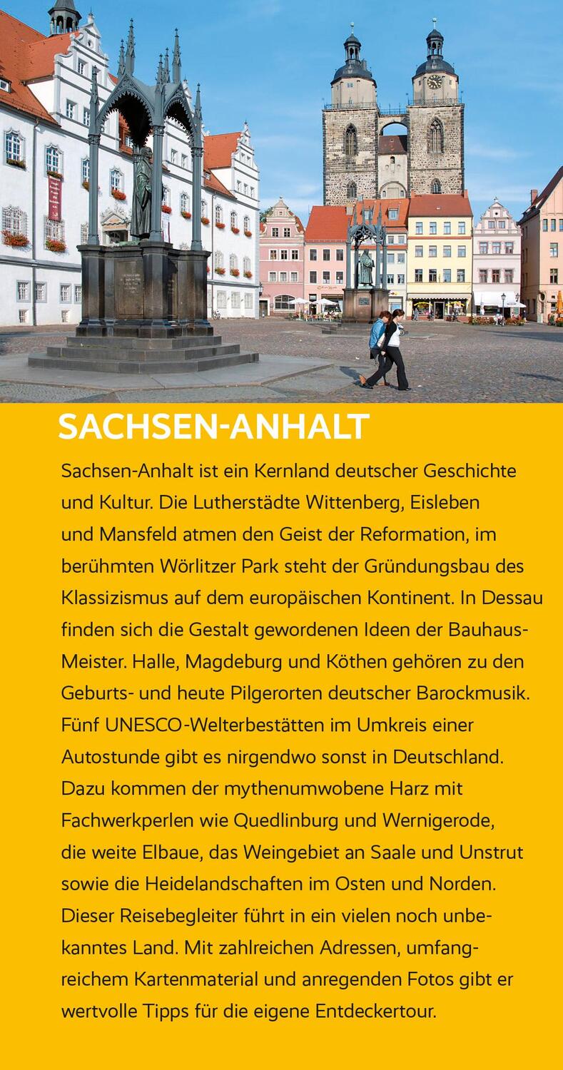 Bild: 9783897946040 | Reiseführer Sachsen-Anhalt | Heinzgeorg Oette | Taschenbuch | 430 S.