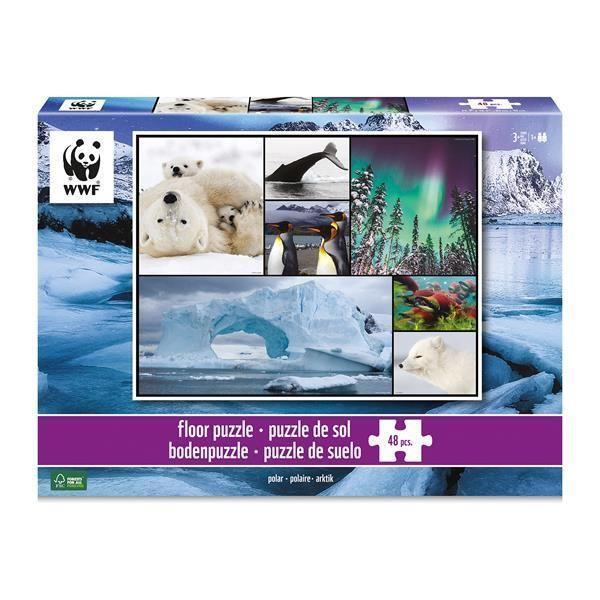 Cover: 4897049304826 | Ambassador - Bodenpuzzle Polar 48 Teile | WWF-Collection | Ambassador