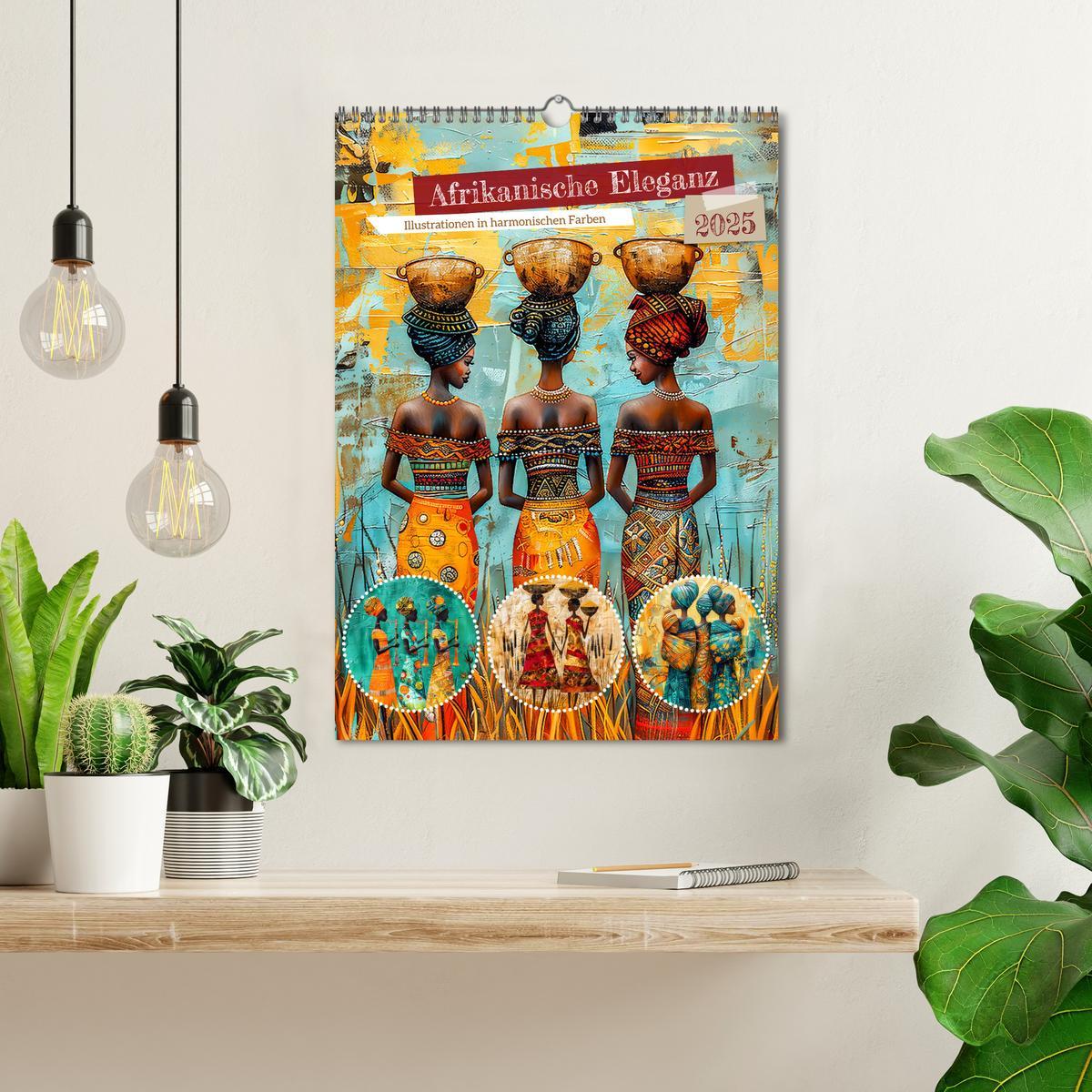 Bild: 9783457194034 | Afrikanische Eleganz - Illustrationen in harmonischen Farben...