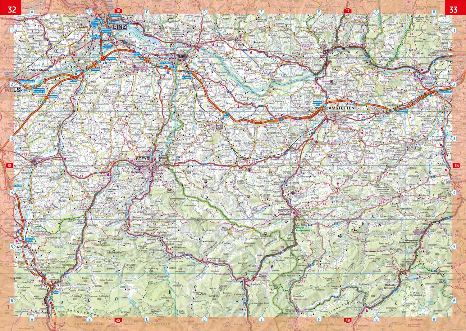 Bild: 9783707921991 | Österreich, Autoatlas 1:200.000, freytag &amp; berndt | freytag &amp; berndt