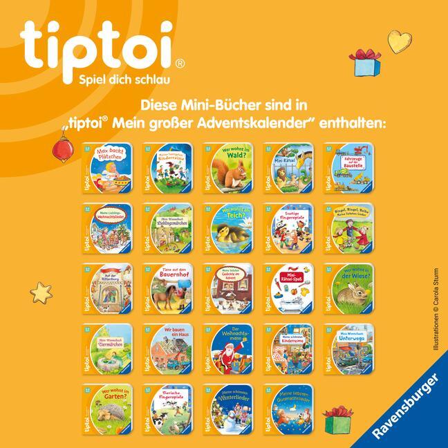 Bild: 9783473492329 | tiptoi® Mein großer Adventskalender | Sandra Grimm | Kalender