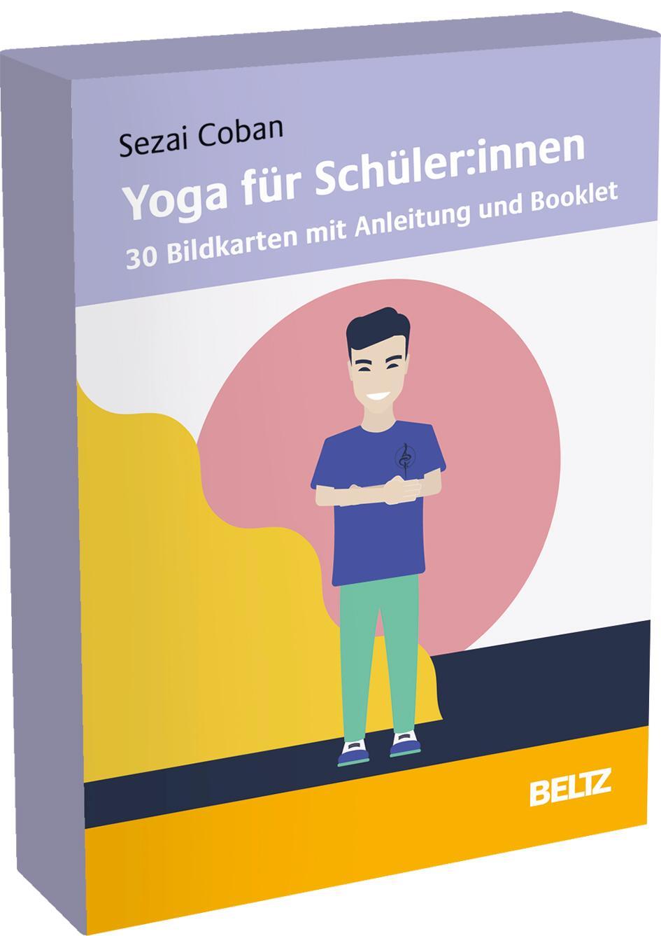 Cover: 4019172200503 | Yoga für Schüler:innen | 30 Bildkarten mit Anleitung und Booklet | Box