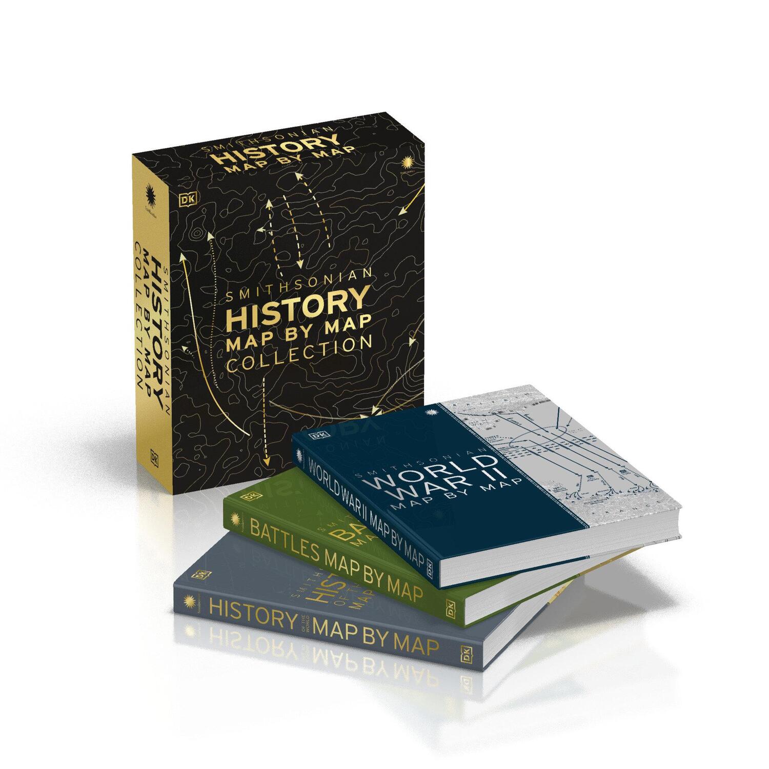 Cover: 9780744081879 | History Map by Map Collection: 3 Book Box Set | Dk | Box | Englisch