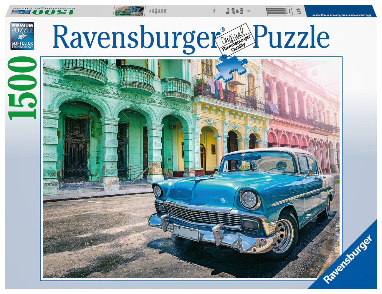 Cover: 4005556167104 | Ravensburger Puzzle 16710 - Cars Cuba - 1500 Teile Puzzle für...