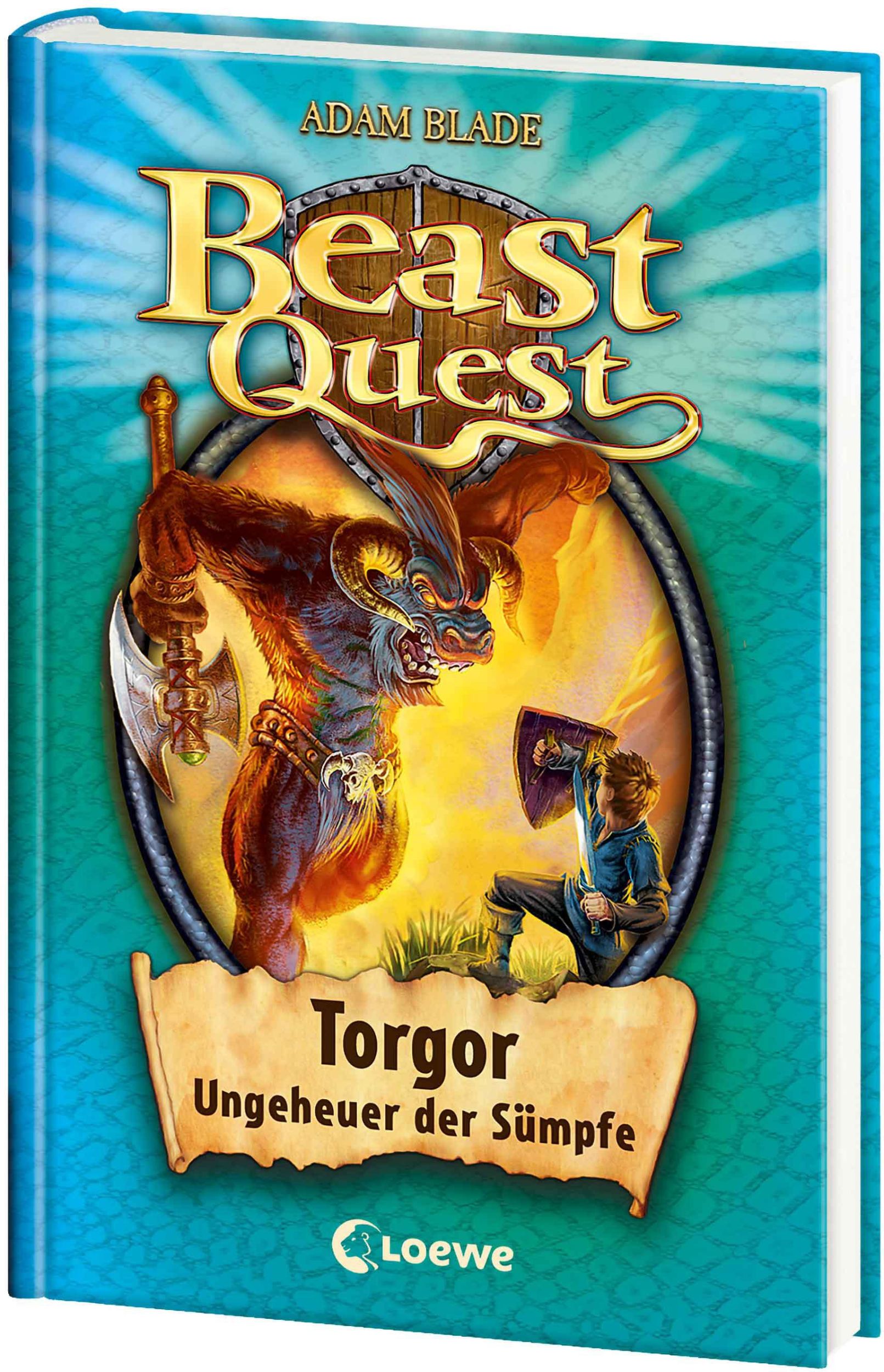 Cover: 9783785570845 | Beast Quest 13. Torgor, Ungeheuer der Sümpfe | Adam Blade | Buch