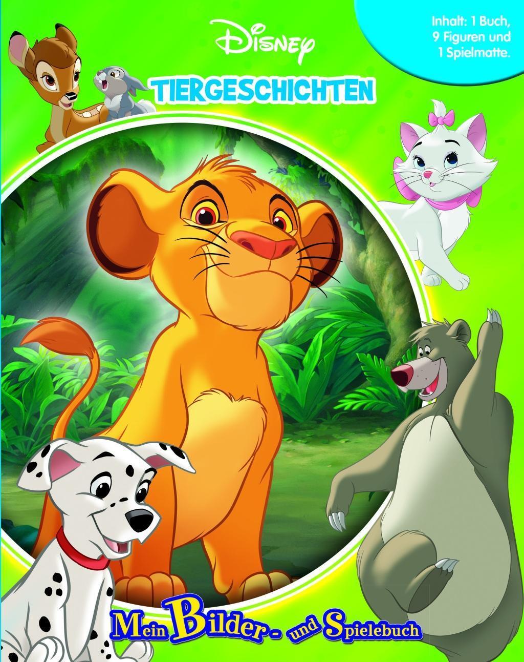 Cover: 9782764348680 | Spiel- und Beschäftigungsbücher Disney Tiergeschichten | Disney | Buch