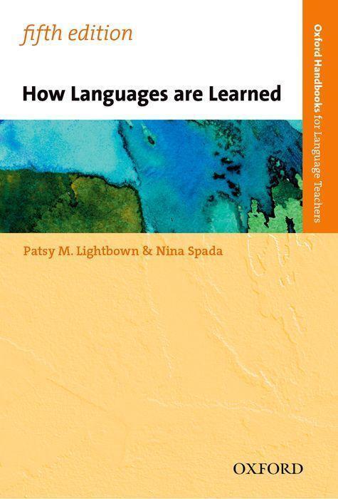 Cover: 9780194406291 | How Languages are Learned | Oxford Handbooks for Language Teachers