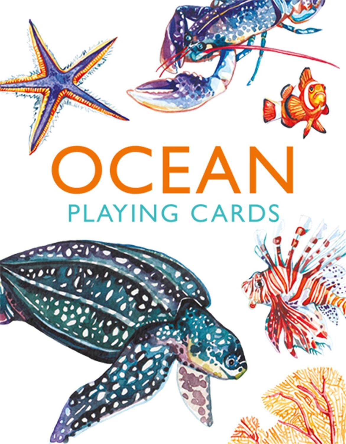 Cover: 9781786279026 | Ocean Playing Cards | Holly Exley (u. a.) | Box | 54 S. | Englisch