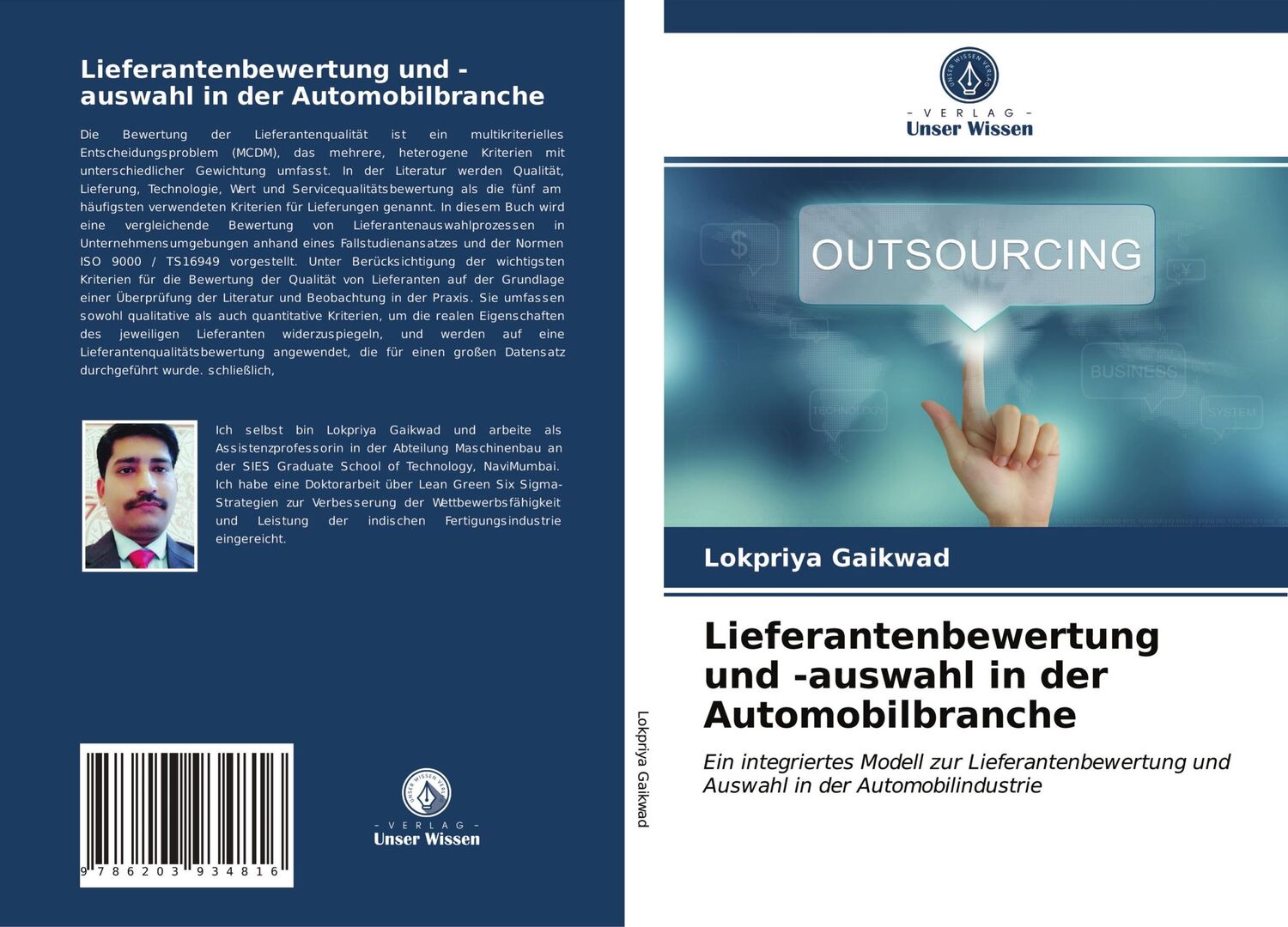 Cover: 9786203934816 | Lieferantenbewertung und -auswahl in der Automobilbranche | Gaikwad