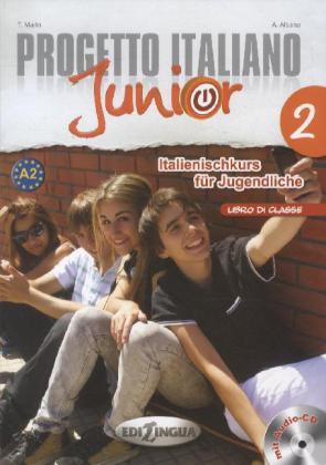 Cover: 9789606931062 | Libro di classe (Lehrbuch), m. Audio-CD | Niveau A2 | Marin | Buch