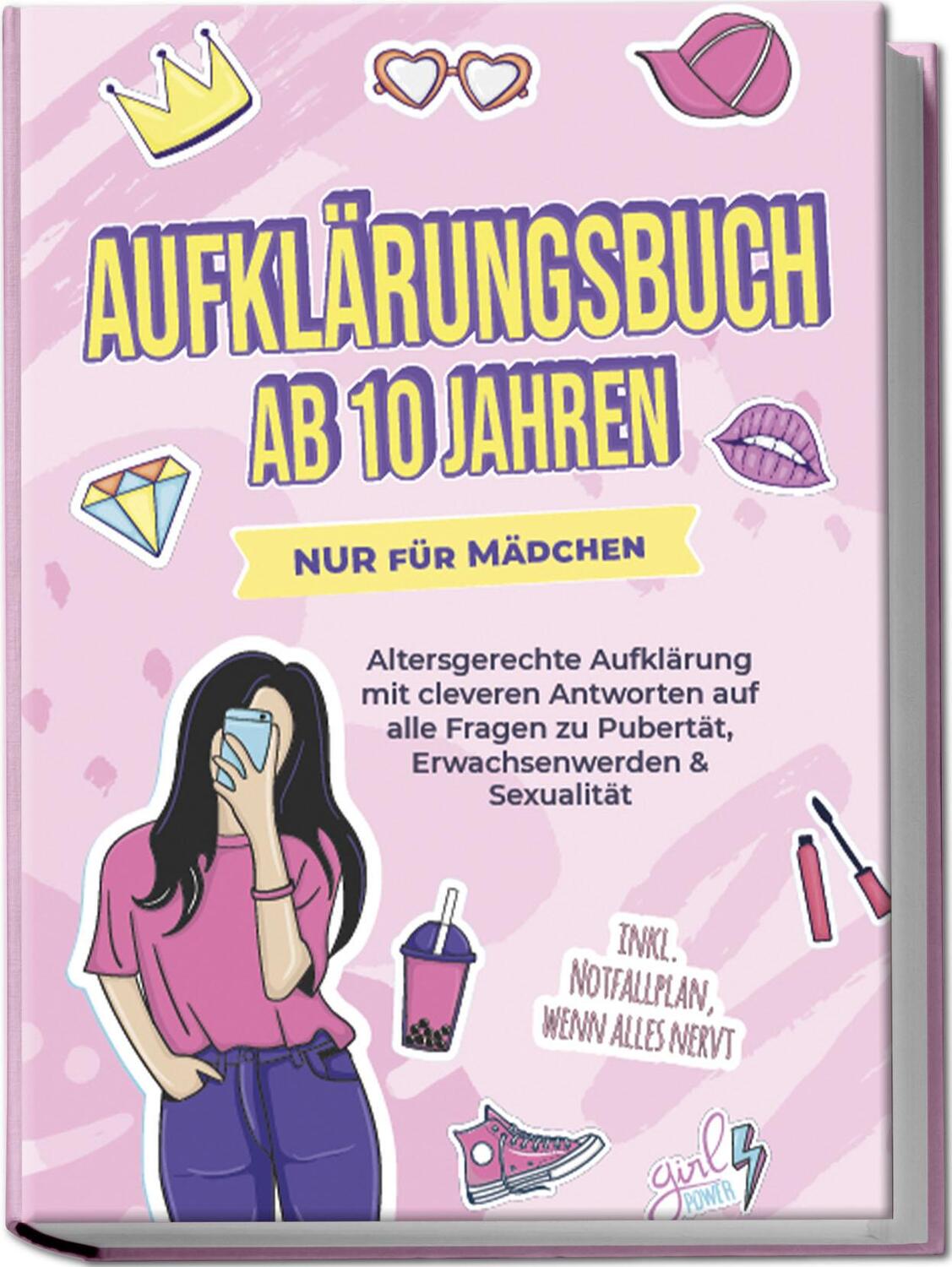 Cover: 9783757610555 | Aufklärungsbuch ab 10 Jahren NUR für Mädchen: Altersgerechte...