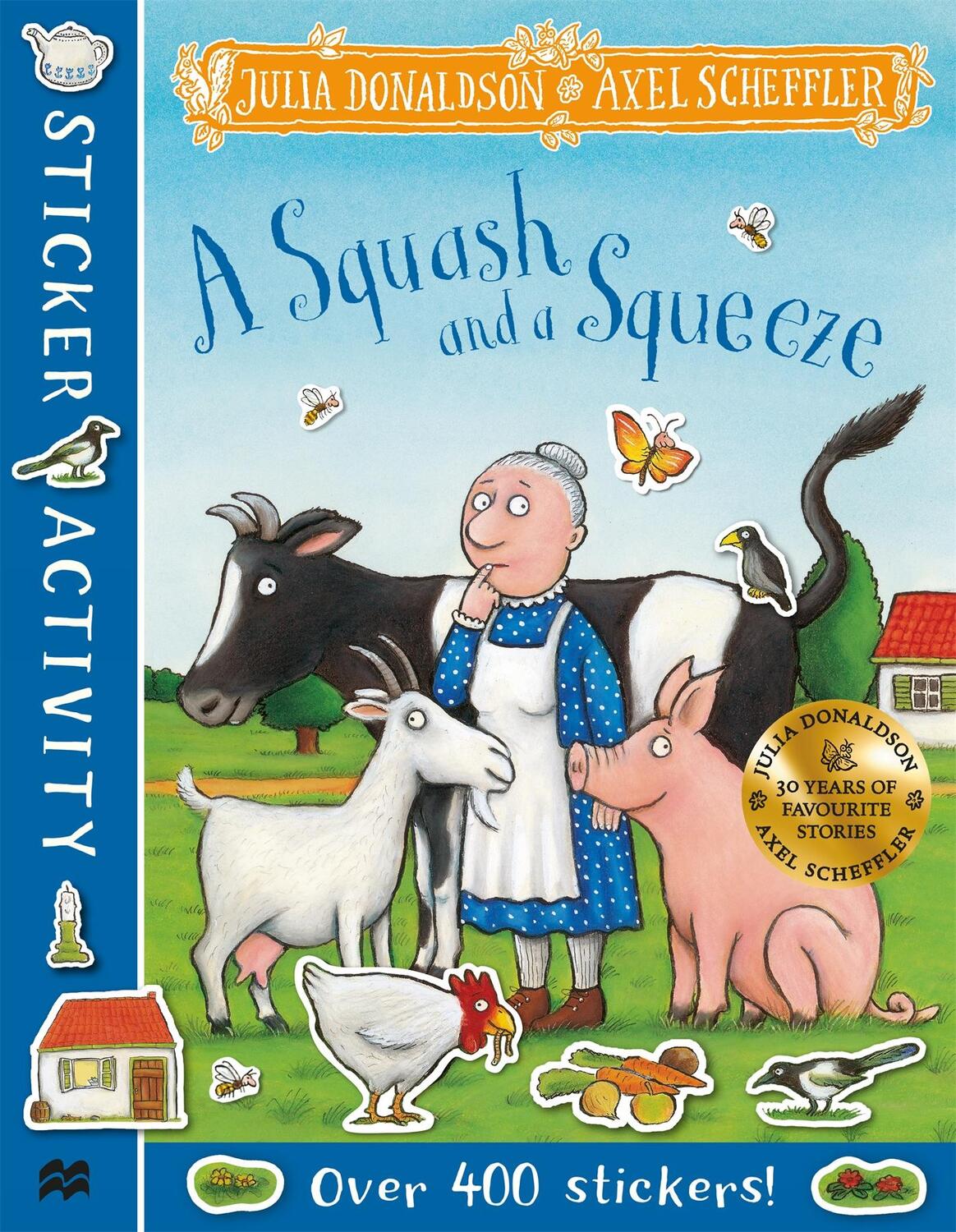 Cover: 9781035001507 | A Squash and a Squeeze Sticker Book | Julia Donaldson | Taschenbuch