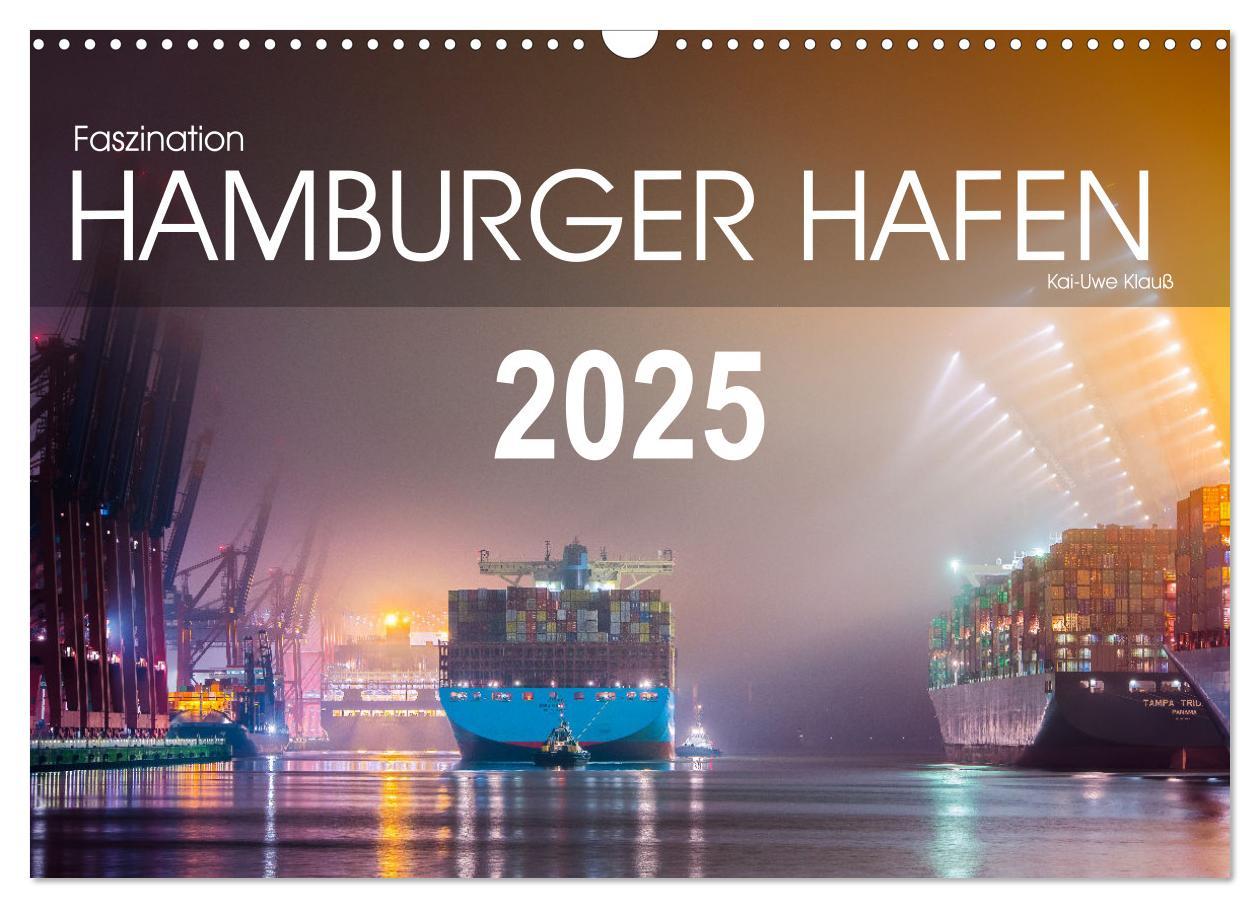 Cover: 9783383964435 | Faszination Hamburger Hafen (Wandkalender 2025 DIN A3 quer),...