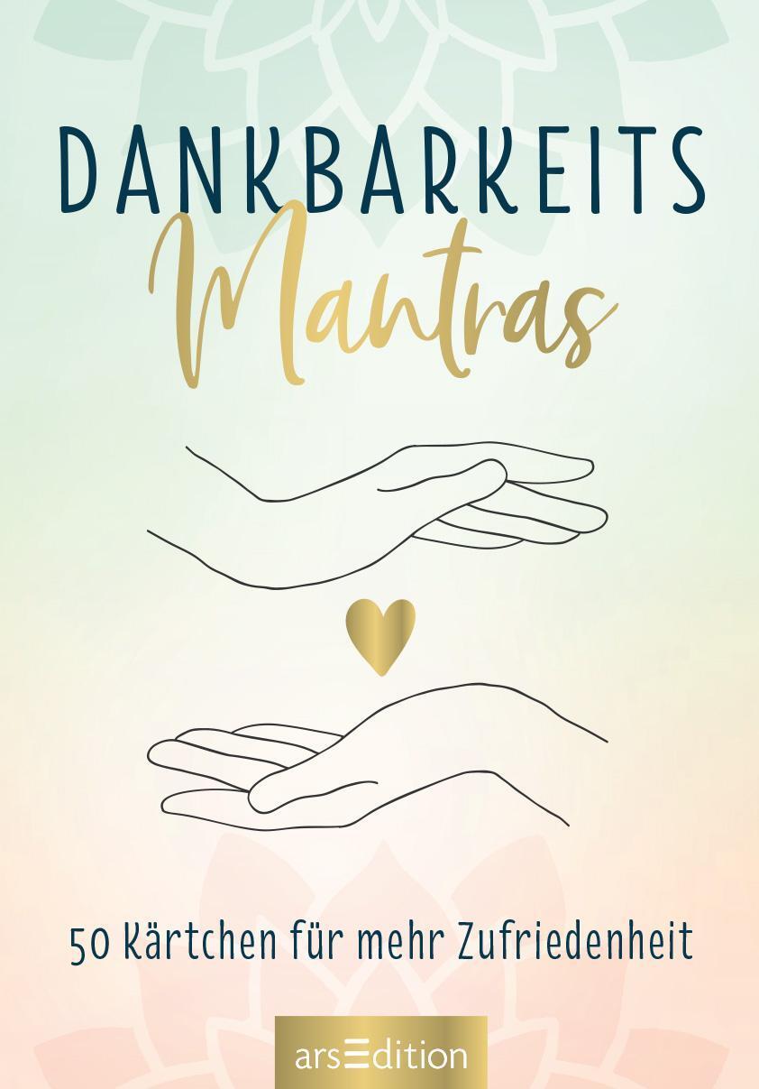 Bild: 9783845839516 | Dankbarkeitsmantras | 50 Kärtchen für mehr Zufriedenheit | Taschenbuch