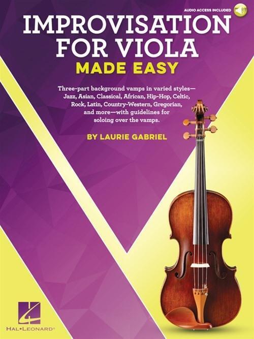 Cover: 9781495096556 | Improvisation for Viola Made Easy | Laurie Gabriel | Taschenbuch