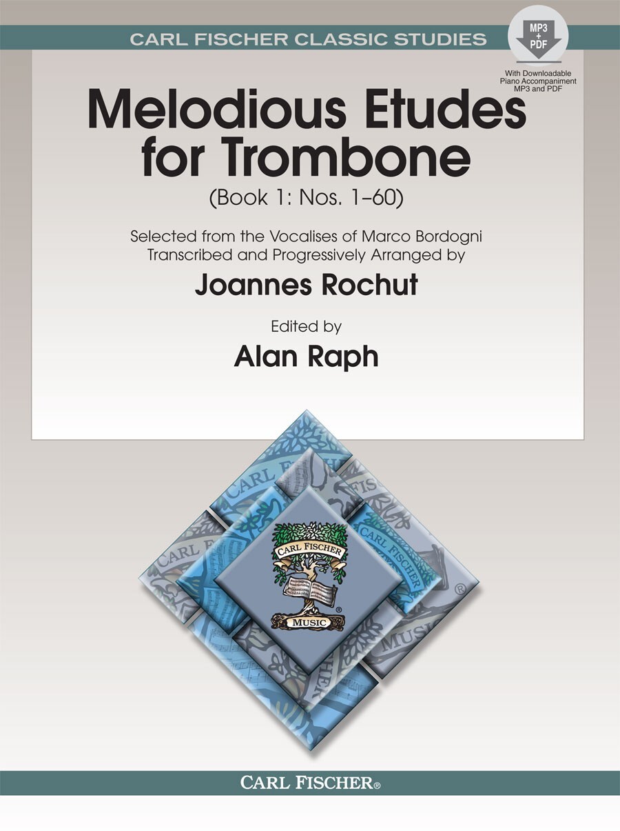Cover: 798408084332 | Melodious Etudes for Trombone, Book 1: Nos. 1-60 | Carl Fischer