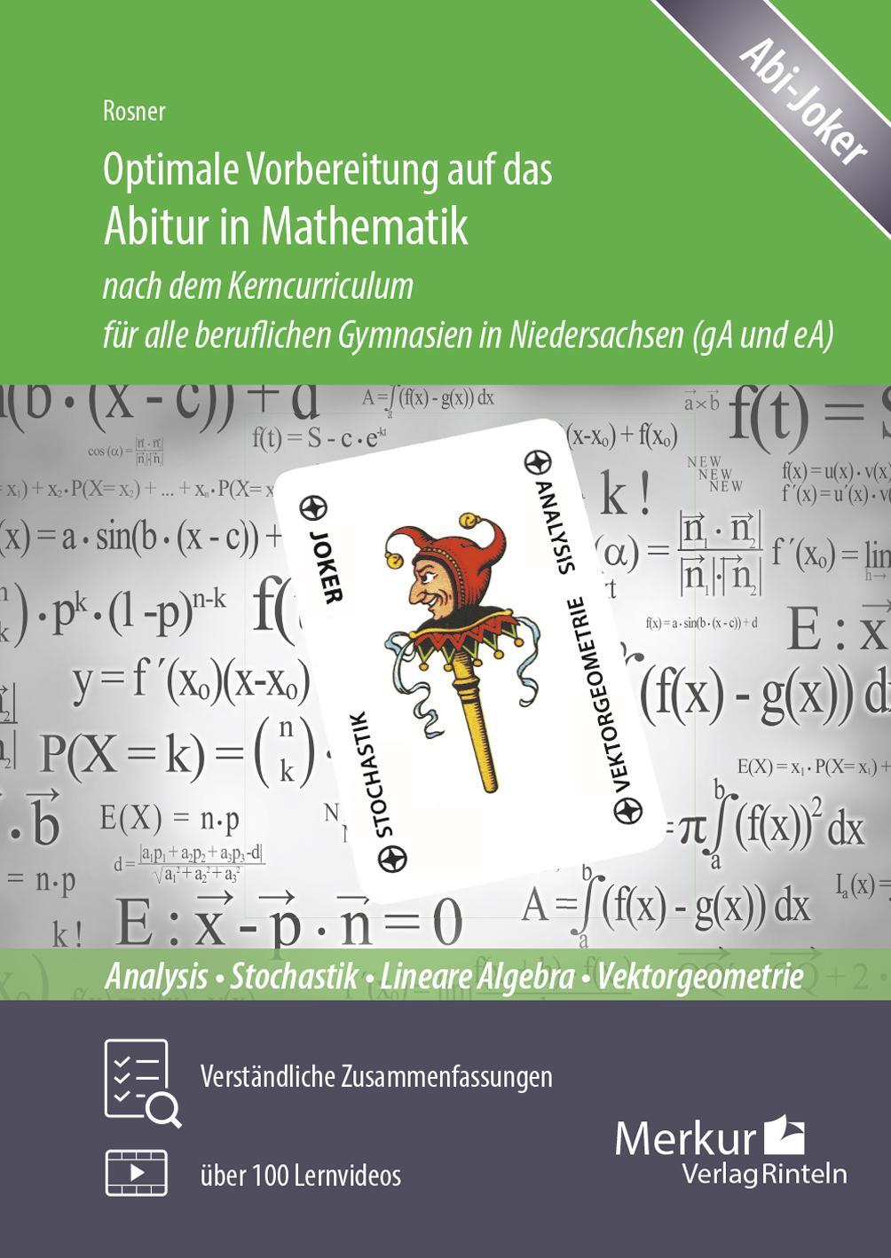 Cover: 9783812011426 | Optimale Vorbereitung auf das Abitur in Mathematik nach dem...