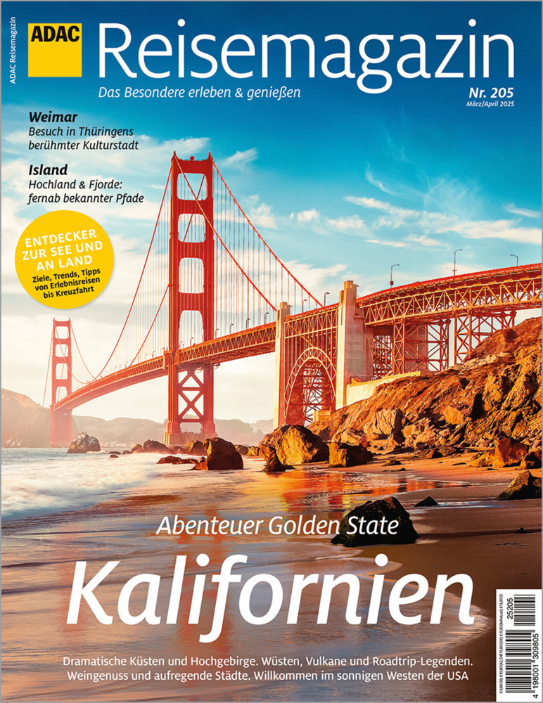 Cover: 9783986451868 | ADAC Reisemagazin mit Titelthema Kalifornien | Motor Presse Stuttgart