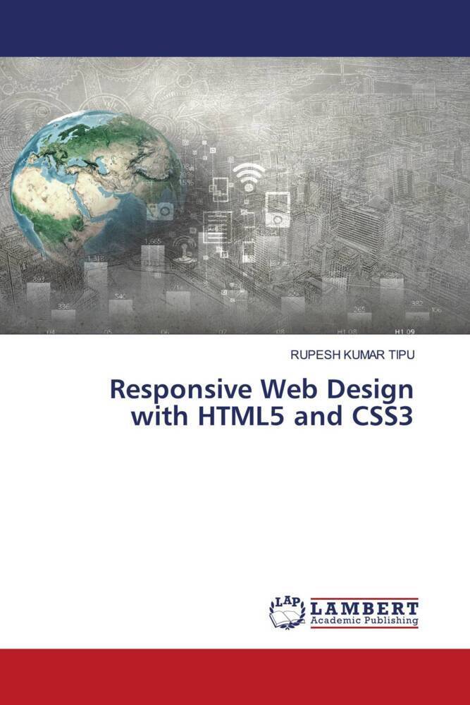 Cover: 9786207475933 | Responsive Web Design with HTML5 and CSS3 | Rupesh Kumar Tipu | Buch