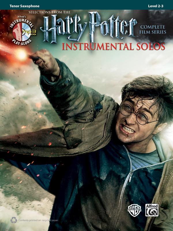 Cover: 9780739088319 | Harry Potter Instrumental Solos: Tenor Sax, Book &amp; CD | Bill Galliford