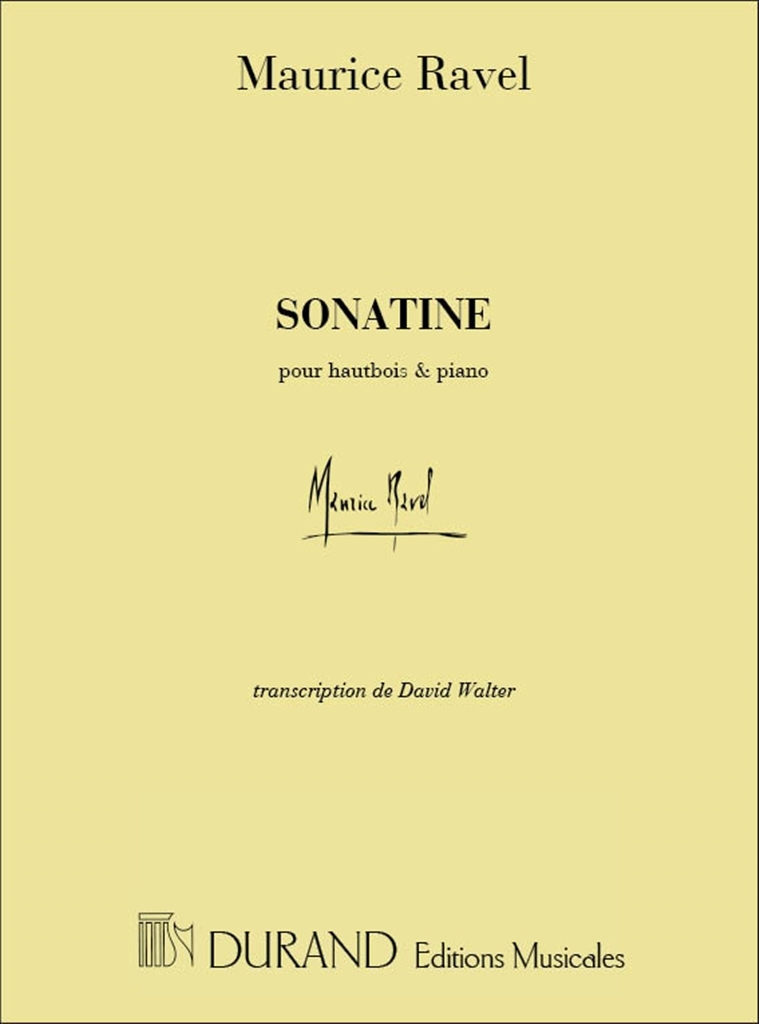 Cover: 9790044077137 | Sonatine (David Walter) | Maurice Ravel | Partitur | 2001