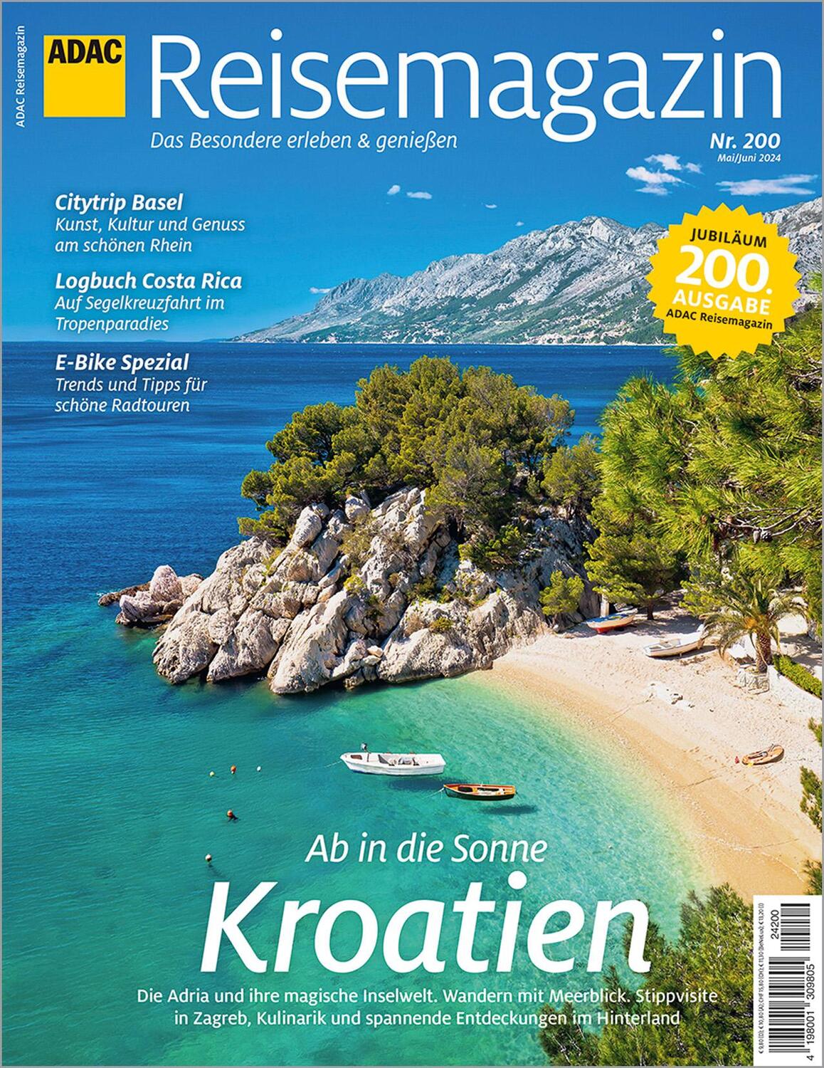 Cover: 9783986451189 | ADAC Reisemagazin mit Titelthema Kroatien | Motor Presse Stuttgart