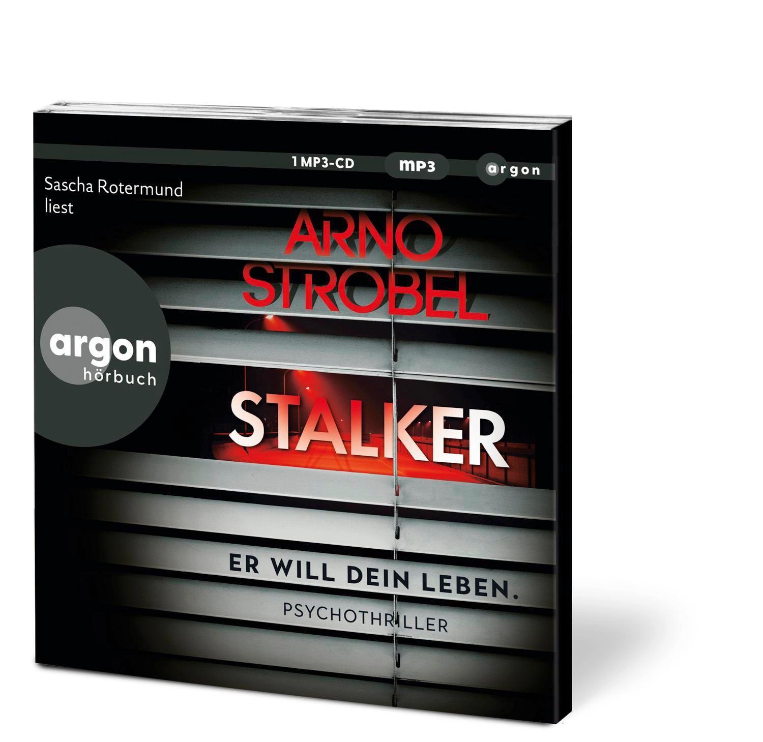 Bild: 9783839821268 | Stalker - Er will dein Leben. | Arno Strobel | MP3 | 1 Audio-CD | 2024