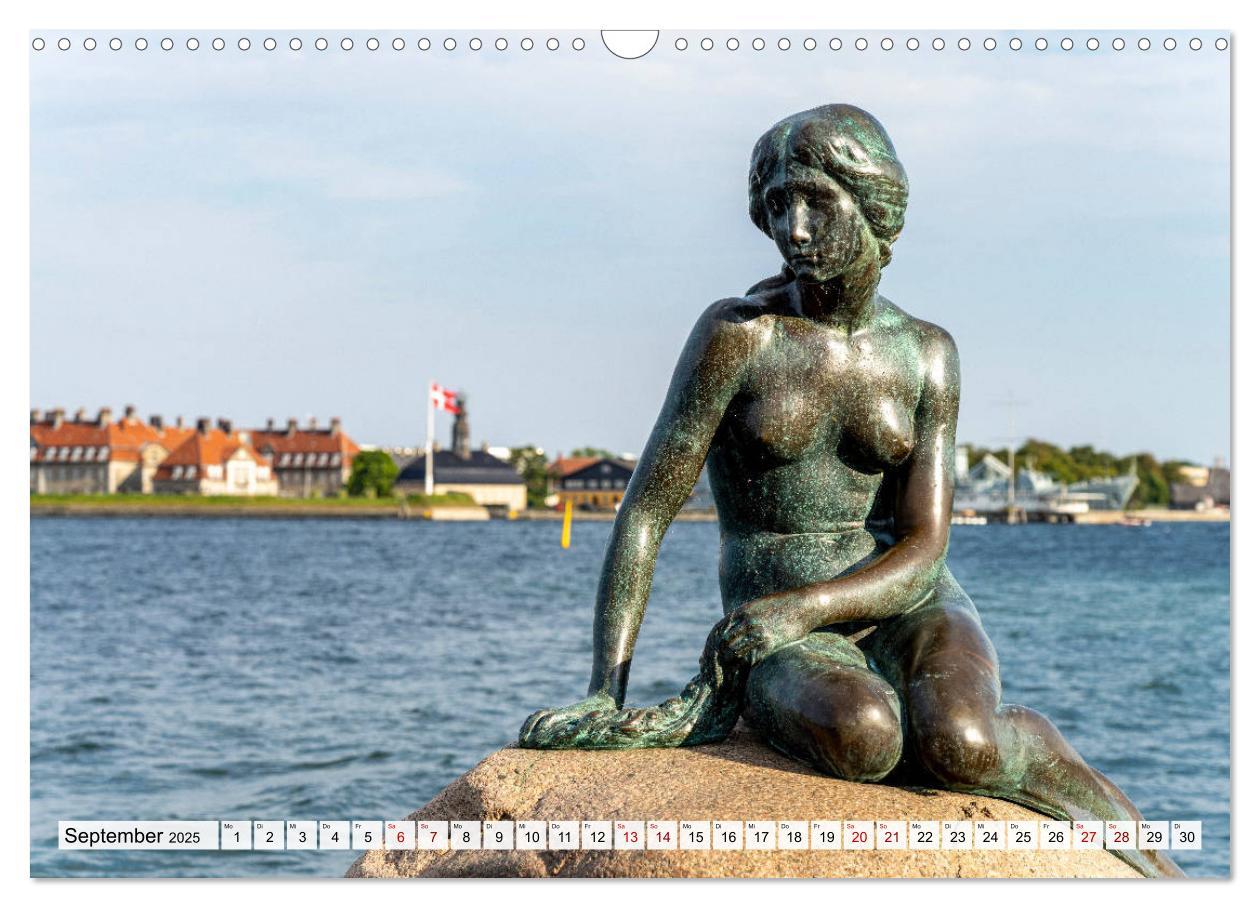 Bild: 9783435110728 | Dänemark - Kopenhagen (Wandkalender 2025 DIN A3 quer), CALVENDO...