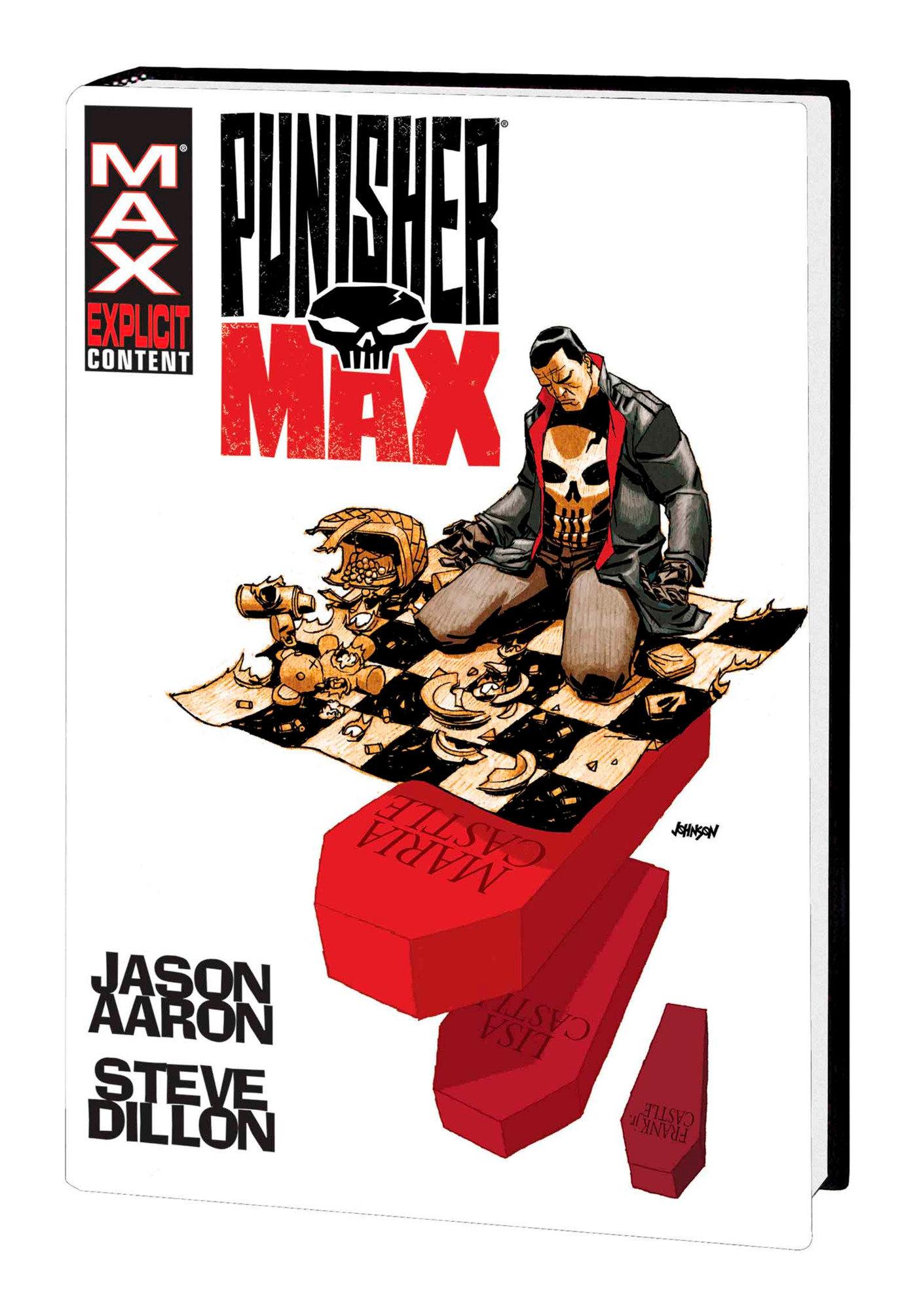 Cover: 9781302959104 | PUNISHER MAX BY AARON &amp; DILLON OMNIBUS DAVE JOHNSON COVER [NEW...