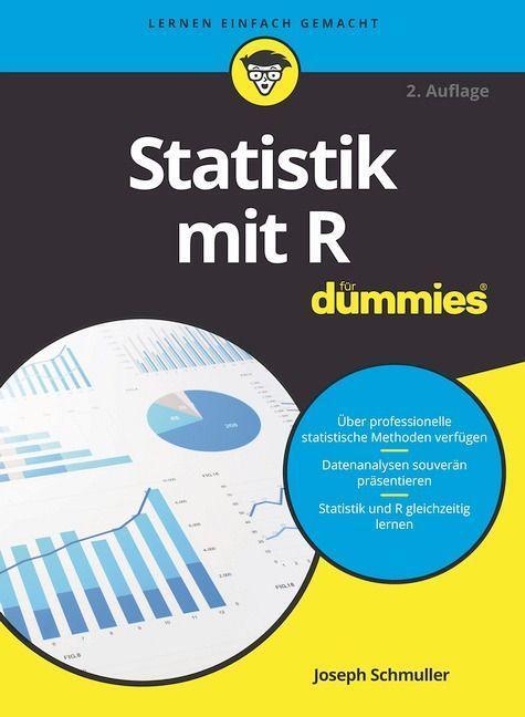 Cover: 9783527719495 | Statistik mit R für Dummies | Joseph Schmuller | Taschenbuch | Deutsch