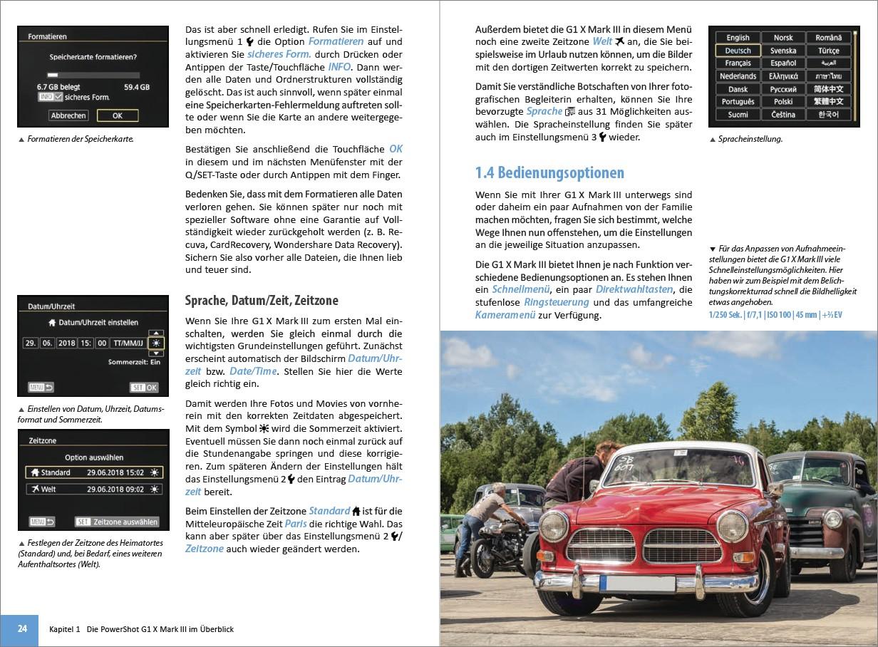 Bild: 9783832802868 | Canon PowerShot G1 X Mark III - Für bessere Fotos von Anfang an | Buch