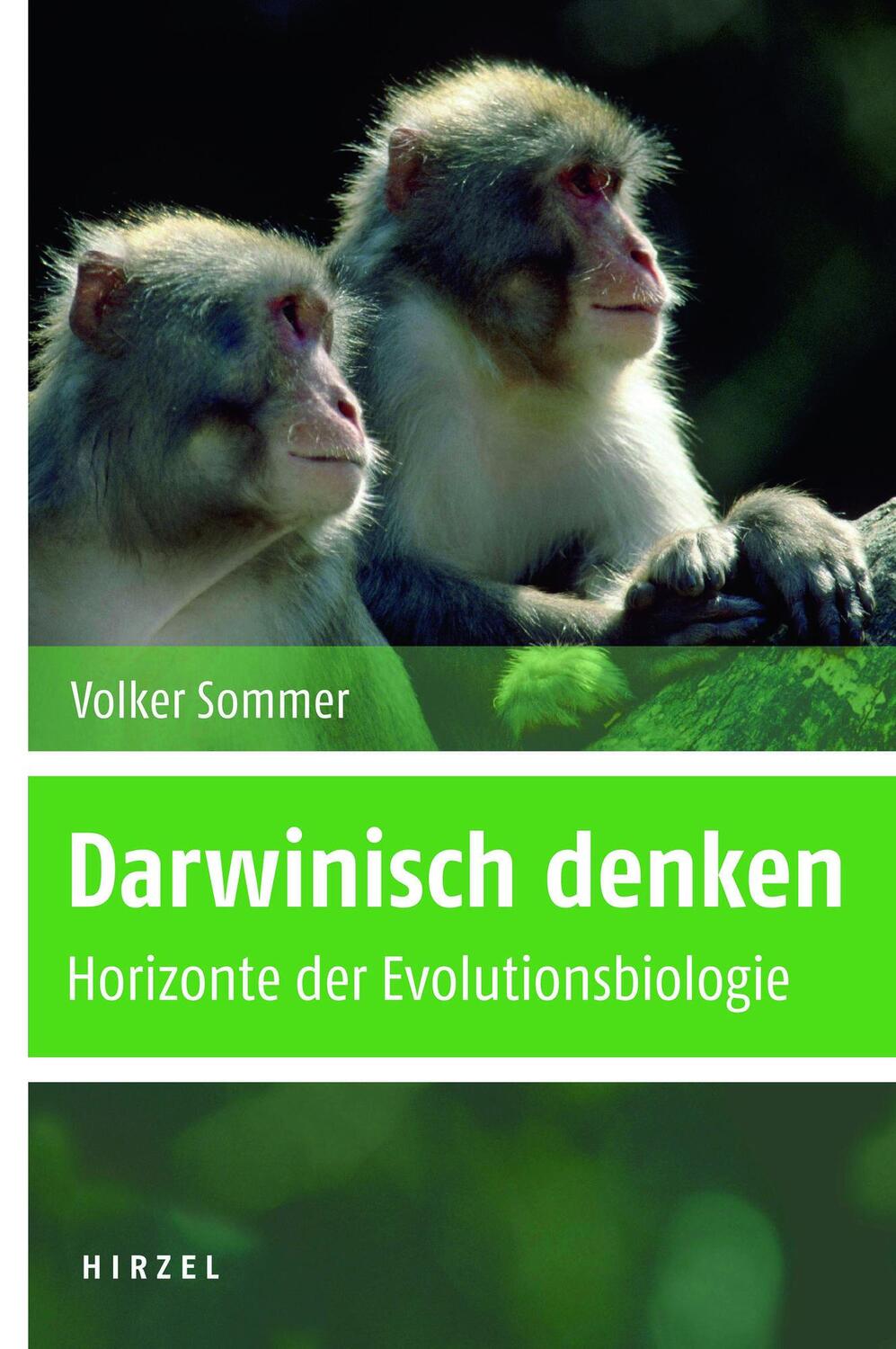 Cover: 9783777615431 | Darwinisch denken | Horizonte in der Evolutionsbiologie | Sommer