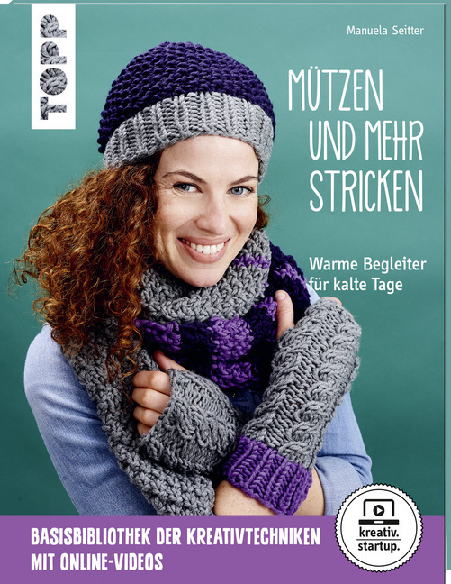 Cover: 9783772481932 | Mützen und mehr stricken | Manuela Seitter | Taschenbuch | 2016