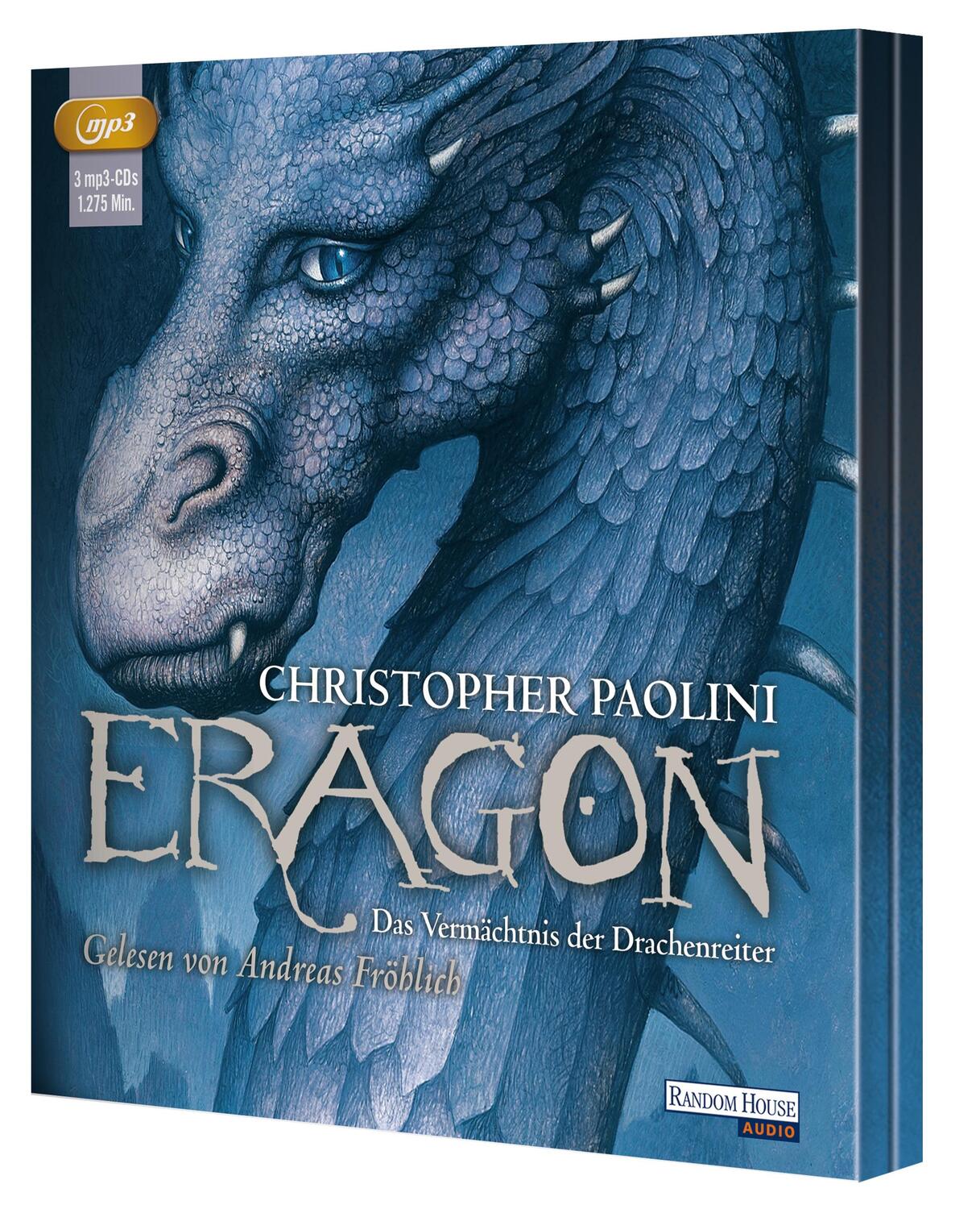 Bild: 9783866040557 | Eragon 01. Das Vermächtnis der Drachenreiter. 3 MP3-CDs | Paolini | 3