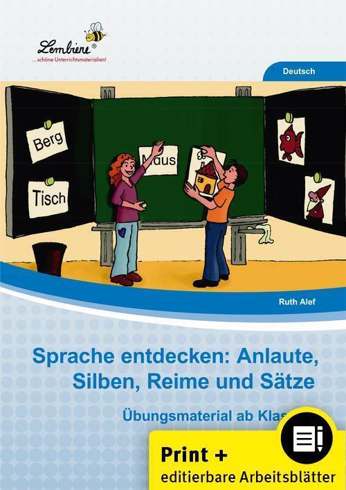 Cover: 9783956646492 | Sprache entdecken: Anlaute, Silben, Reime, m. 1 CD-ROM | Ruth Alef