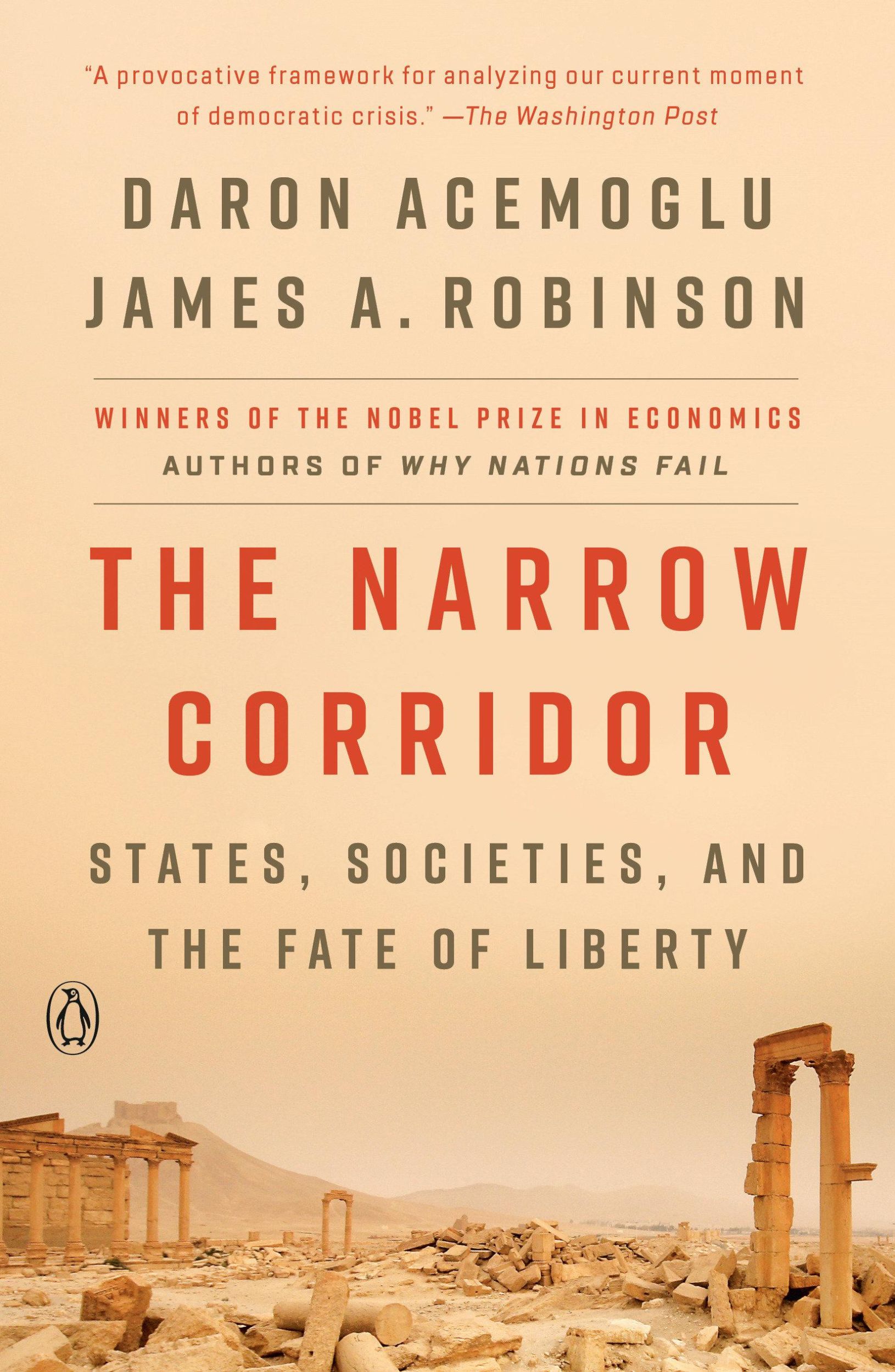 Cover: 9780735224407 | The Narrow Corridor | States, Societies, and the Fate of Liberty