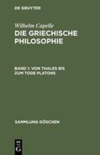 Cover: 9783110019087 | Von Thales bis zum Tode Platons | Johannes Müller | Buch | 301 S.