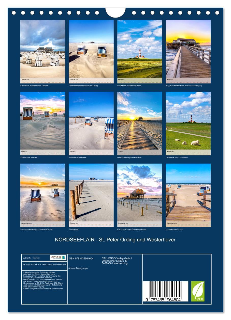 Bild: 9783435964604 | NORDSEEFLAIR - St. Peter Ording und Westerhever (Wandkalender 2025...