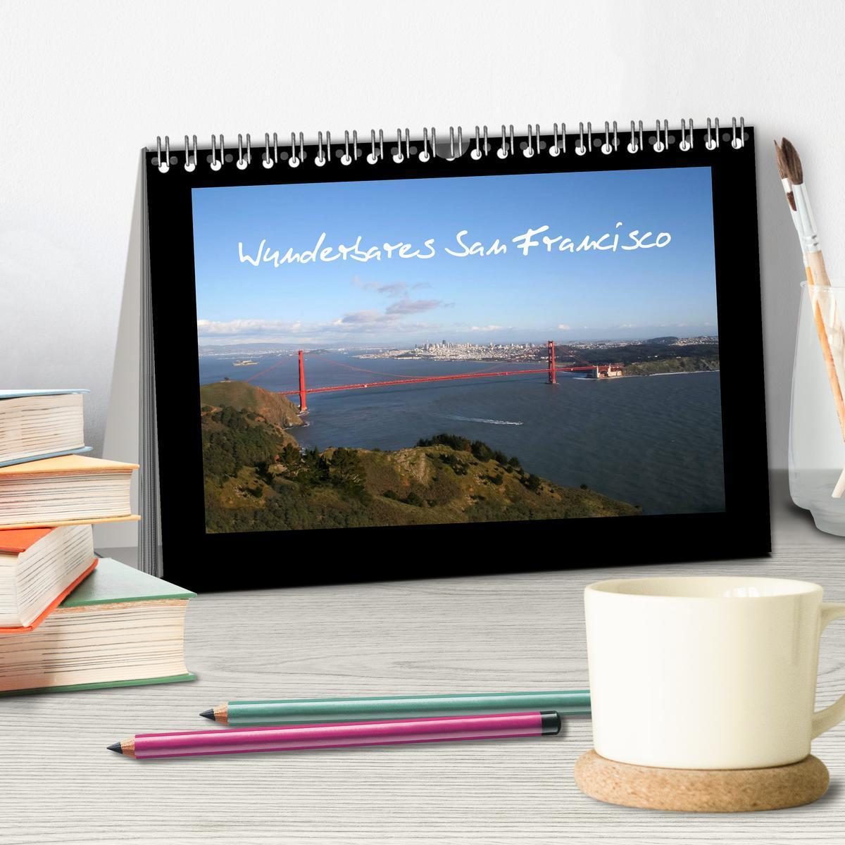 Bild: 9783435745609 | Wunderbares San Francisco (Tischkalender 2025 DIN A5 quer),...