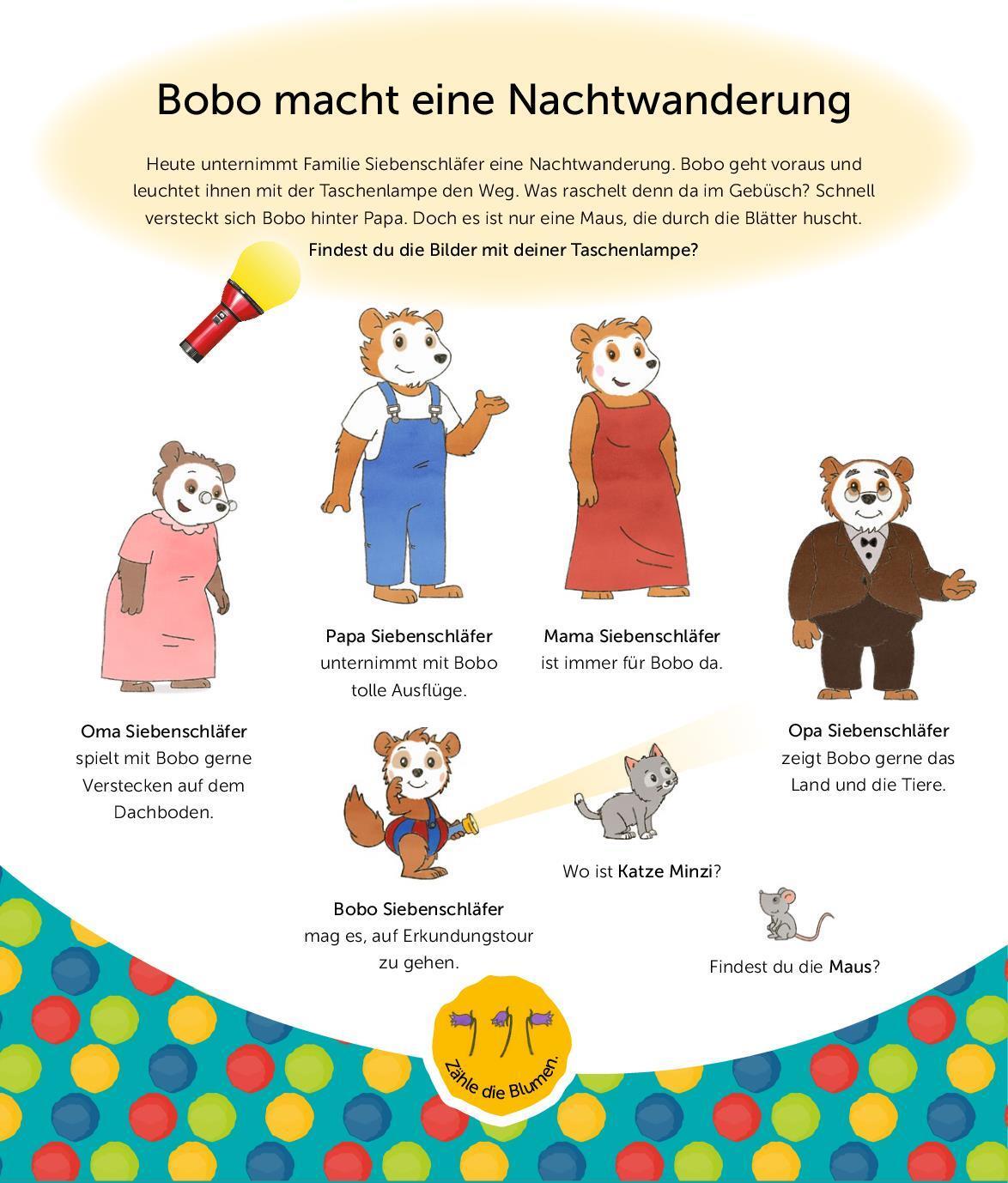 Bild: 9783849944964 | Bobo Siebenschläfer Mein Taschenlampenbuch | Svenja Dieken | Buch