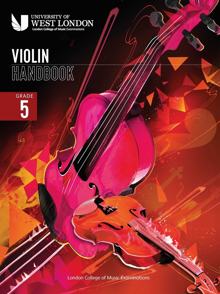 Cover: 9790570123544 | London College of Music Violin Handbook 2021: Grade 5 | Examinations