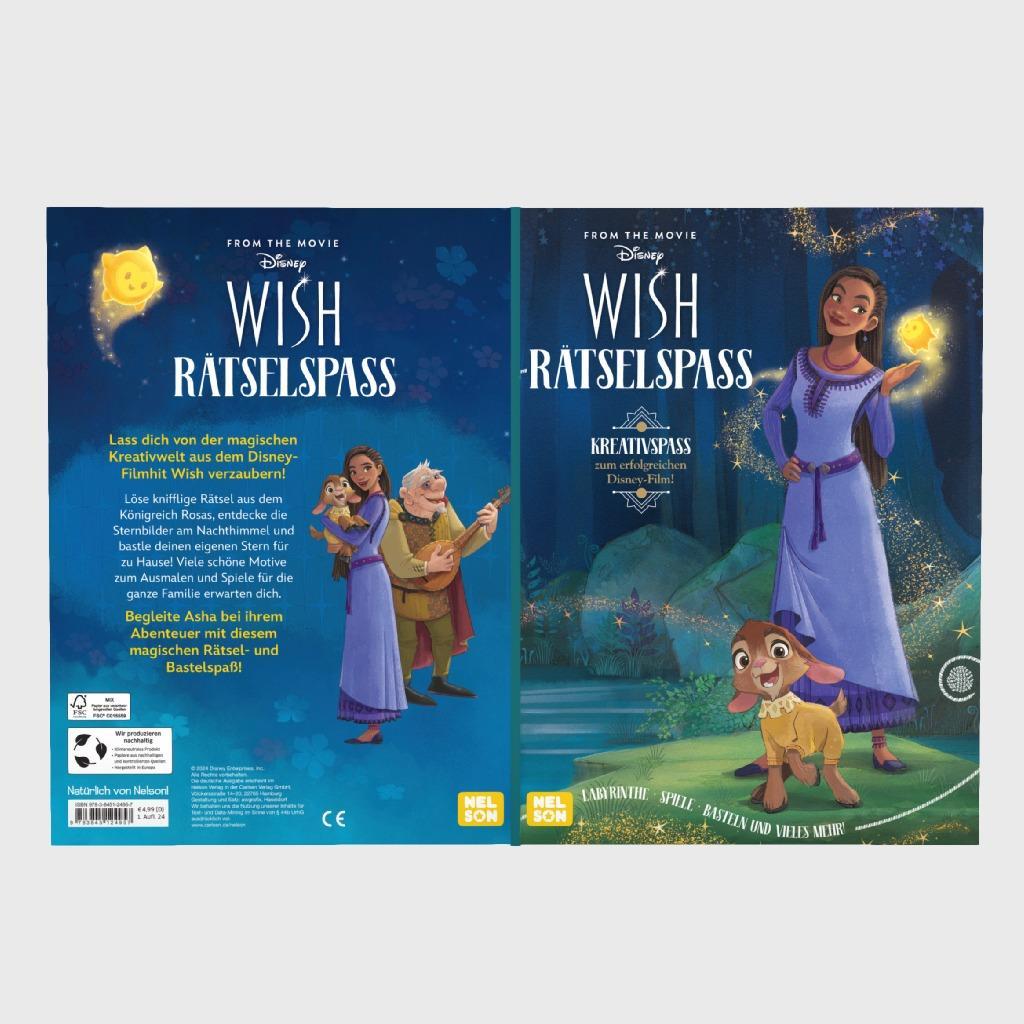 Bild: 9783845124957 | Disney Wish: Rätselspaß | Taschenbuch | Softcover | 48 S. | Deutsch