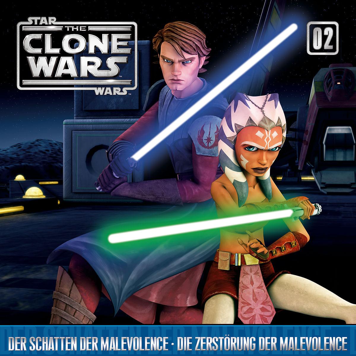 Cover: 602527545967 | 02: Der Schatten/Die Zerstörung der Malevolence | The Clone Wars | CD