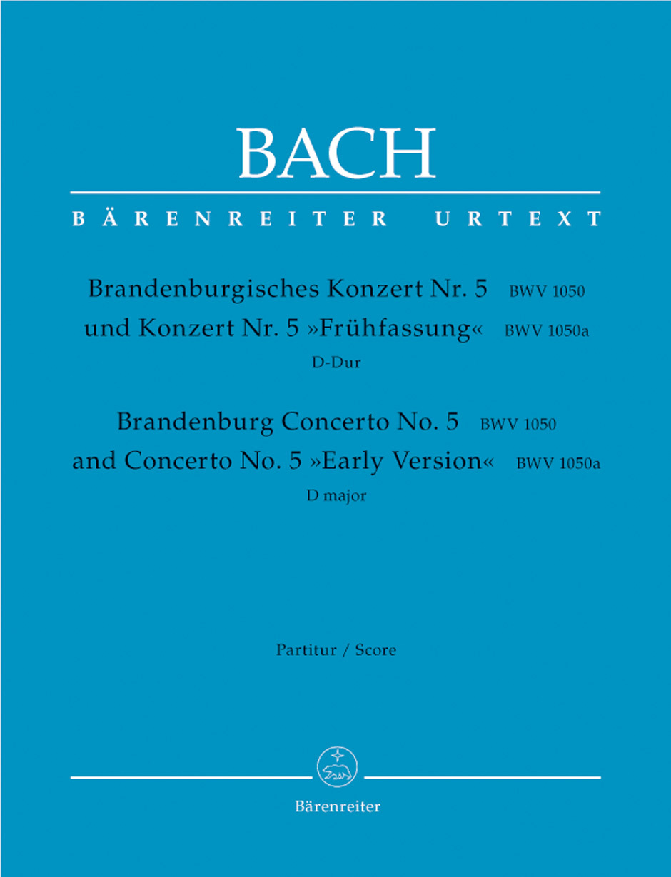 Cover: 9790006504923 | Brandenburg Concerto No.5 In D Major BWV 1050 | Johann Sebastian Bach