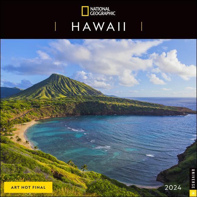 Cover: 9780789343420 | National Geographic: Hawaii 2024 Wall Calendar | Geographic (u. a.)
