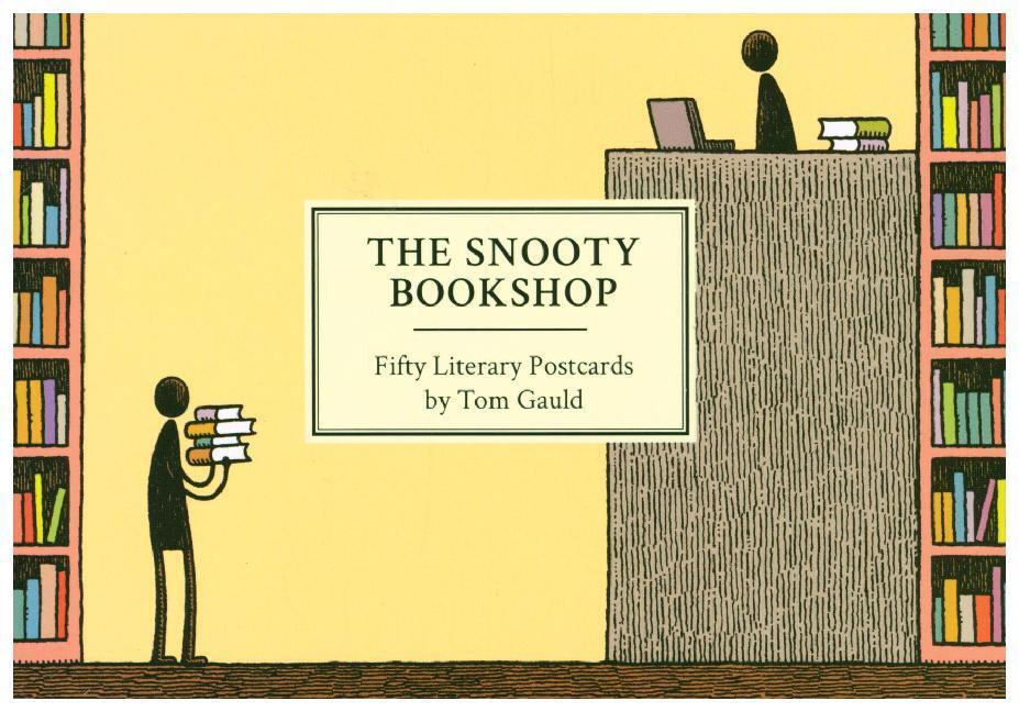Cover: 9781786891525 | The Snooty Bookshop | Fifty Literary Postcards | Tom Gauld | Box