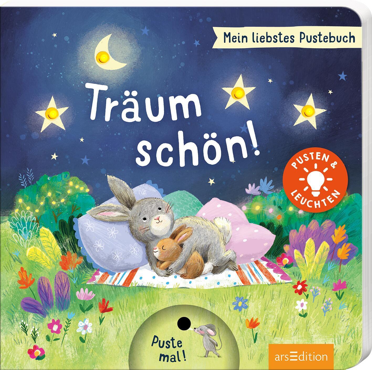 Cover: 9783845848556 | Mein liebstes Pustebuch - Träum schön! | Pusten &amp; leuchten | Jatkowska