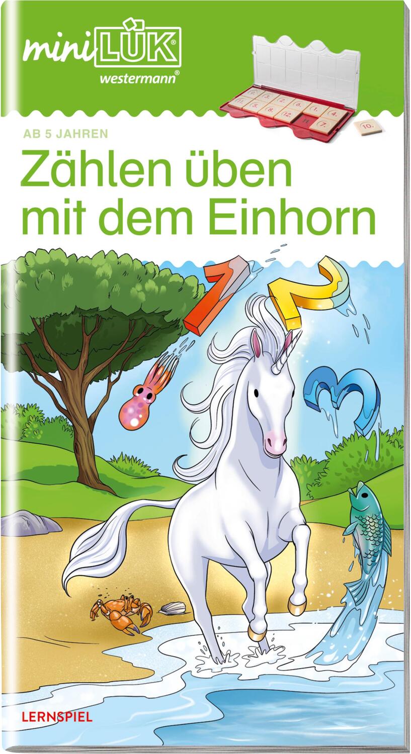 Cover: 9783837746082 | miniLÜK. Zählen üben mit dem Einhorn | Broschüre | 32 S. | Deutsch