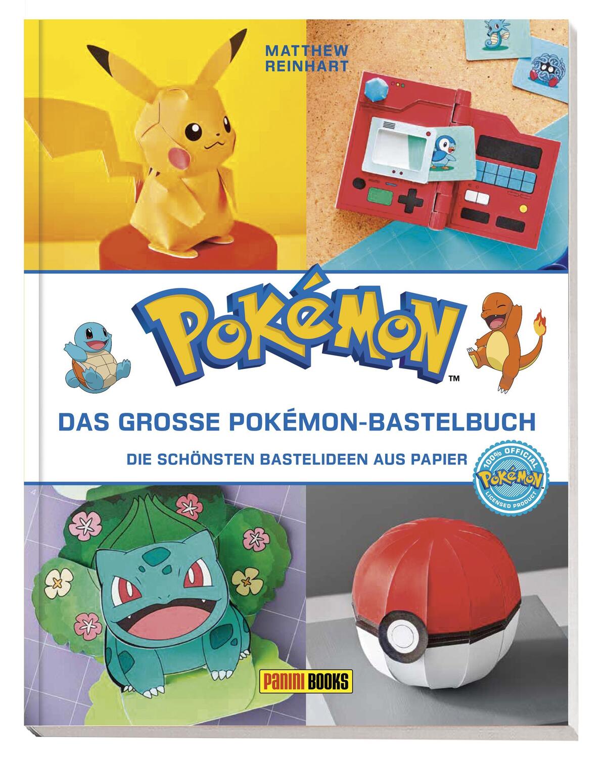 Cover: 9783833243516 | Pokémon: Das große Pokémon-Bastelbuch - Die schönsten Bastelideen...